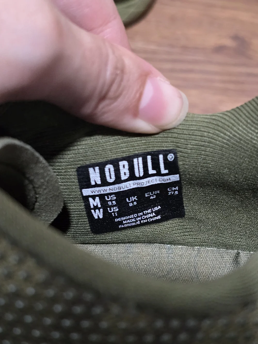 NOBULL Olive Camo Athletic Trainers